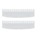 Hair Extension Holder Hair Extensions Stand Organizer Reusable for Styling for Washing (Transparent)