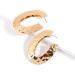 Gangel Gold Large Circle Hoop Earrings for Women | Stylish Dangler Studs - Perfect for Any Occasion - Buy Online on GoSupps.com