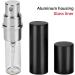 kawehiop 5 Pieces Atomizers Portable 10ml Mini Spray Bottle Fragrance Empty Refillable Metal Sprayer Travel Makeup Tools Black - Buy Online on GoSupps.com