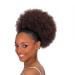 8 inch short afro puff synthetic hair bun hair piece for women Drawstring ponytail kinky curly updo clip hair extensions 8 inch color 33