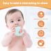 J QUATTUOR Soothing Baby Teething Relief Toys - Non-BPA Silicone Teethers for Infants 3+ Months - Gum Pain Relief - Soft, Lightweight, Squirrel Design (2 Pcs) - Buy Online on GoSupps.com
