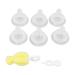 6 pieces of baby bottle pacifier replacement leak-proof safe soft soft made of silicone wide mouth Nibble-Baby pacifier for baby feeding equipment