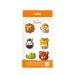 Decora 0500297 PACK OF 6 JUNGLE ANIMALS SUGAR DECOR