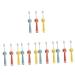 Minkissy 15 Stk Wanmao Children's toothbrush Extra soft toothbrushes sensitive toothbrushes beautiful children's toothbrush toothbrushes with soft bristles travel pp baby products for children manual