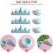 FOMIYES 5 Sets Nail Art Brush Cup Nail Art Supplies Nail Pens Makeup Brush Organizer Sponge Holder Soak Off Bowl Nail Art Cups Makeup Brush Holders for Vanity Manicure Accessories Plastic - Buy Online on GoSupps.com