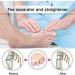 ENPAP Toe Separators & Straighteners for Valgus & Hammer Toes - Pain Relief & Foot Alignment - Medium Size - Buy Online on GoSupps.com