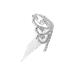 FRCOLOR Girl Combs for Prom Mini Rhinestone Hair Comb Headpiece Kids Comb Girl with Combs Kids Tiara Comb for Girls Headdress Child Crown