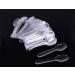 500 Pcs Disposable Clear Plastic Spoons Plastic Mini Ice Cream Spoons for Ice Cream and Dessert 7.5x2cm - Buy Online on GoSupps.com