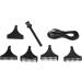 Electric Hair Clipper with LCD Display | USB Rechargeable Portable Trimmer for Barbers & Stylists - 5 Guide Combs Ergonomic Design - Buy Online on GoSupps.com