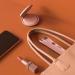 Allayu Breathable Electric Eyelash Curler Anytime Anywhere Heated Eyelash Curler Easy Curling and Curling with Just Push Pink - Buy Online on GoSupps.com
