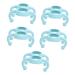 ibasenice 10 Pcs Bottle Handle Handle Bottle Grip Newborn Bottle Grip Silicone Bottle Grip Bottle Accessories Bottle Grip Child Wide Mouth Milk 14.00X5.00X5.00CMx5pcs Sky-bluex5pcs