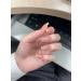 24Pcs Press On Nails Short Short Nude Fake Nails Reusable Nail Kit with Nail Glue Adhesive Tabs Mini Nail File Cream Puff Solid Finger Glue on Nails Short Nails (Natural Nude - Mid-Length)