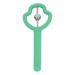 Tongue top exercise trainers tongue-tip exercise equipment safe oral muscle strength promotes flexibility metal ball for boys and girls (green)