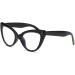 Viseng Women's Oversized Cateye Reading Glasses - Blue Light Blocker Stylish Readers (+1.5 Diopters Black) - International Shipping Available - Buy Online on GoSupps.com