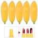 5pcs Colored Lipstick Tubes for DIY Lip Balm - 12.1mm Reusable Cosmetic Containers - Buy Online on GoSupps.com