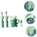 Partykindom Soft Children's Toothbrush Set - Ideal Newborn & Infant Oral Care with Suction Cup Design - Buy Online on GoSupps.com
