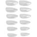 Nail Tips Multi-Size Breathable False Nail Tips Semi-Frosted Ultra-Thin for Salon (11#) - Buy Online on GoSupps.com
