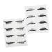 FOMIYES 8 Pairs Glitter Eyeliner Stickers Waterproof Eyeliner Decals Shiny Eyeliner Sticker Decors Miss Chic 1 count (Pack of 1) As Shown