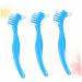Beavorty Double-Sided Toothbrush Set - 6 Prothesis Nursing Brushes for False Teeth Cleaning - Buy Online on GoSupps.com