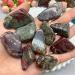 100g Natural Quartz Gemstone Crystal Gravel Dragon Blood Stone Tumbled Stones for Decoration Chakra Reiki Balancing - Buy Online on GoSupps.com