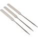 Pack of 3 Nail Art Stirring Rod Stainless Steel Glue Stirring Spoon Spatula Tool for Home Salon Nail Art Stirring Rod Nail Art Needle Pen - Buy Online on GoSupps.com