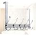 Hooks for Hats Wall Hooks for Coats Stainless Steel Hangers Over The Door Towel Rack Over The Door Robe Hook Over The Door Hook Rack Coat Hook Clothes Coats Organize Hook Clothing - Buy Online on GoSupps.com