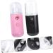 SOESFOUFU 2pcs Spray Hydrating Apparatus Mini Humidifier Mist Cleaner Facial Mister Black Humidifier Plastic - Buy Online on GoSupps.com