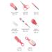 Baby Health Nursery Set - Nail Clipper, Hair Brush, Thermometer, Nasal Aspirator, Toothbrush - Infant Grooming Kit - Buy Online on GoSupps.com