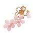 Solustre 2Pcs Cherry Blossom Hair Pins - Elegant Floral Bobby Pins for Weddings & Parties Ideal Hair Accessories & Gift for Women - Buy Online on GoSupps.com
