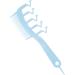 Peigne dents larges en forme de Z pour d m ler les cheveux bleu - Buy Online on GoSupps.com