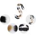 TQUXNGA Animal Cosplay Costumes Faux Furs Cat Foxes Wolf Furry Tail and Ears Headband for Halloween Party Costume Accessories Calico cat suit - Buy Online on GoSupps.com