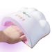 Mobray UV LED Nail Lamp 48W, Cat Claw Shape Nail Dryer Gel Polish Light Nail Light with 3 Timer Setting Nail Polish Curing Gel LED Dryer for Gel Nail Polish and Poly Nail Gel(White) Cat Claw Light