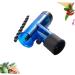 FOMIYES Hair Dryer Spiral Curl Rollers Rod Curls Hair Perm Rods Dryer Mouth Cover Curlers Roll Curly 21.5*16*6.3cm Blue - Buy Online on GoSupps.com