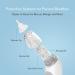Horigen Rechargeable Nasal Aspirator for Baby | Electric Nose Sucker with 3 Suction Levels, Music & Light Soothing, 3 Silicone Tips - Grey - Buy Online on GoSupps.com