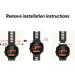 NotoCity for 735XT Watch band/ Forerunner 235/ 230/ 220/ 620/ 630 Silicone Strap Approach S20/ S5/ S6 Wristbands with Metal Buckle(White-Black) color9 - Buy Online on GoSupps.com