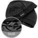 Hairbrella Premium Satin-Lined Wave Cap for Men | Durag Alternative for 360 Waves | Black X-Large - Buy Online on GoSupps.com