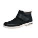 Mens Diabetic Shoes Mens Adjustable Swollen Feet Plantar Fasciitis Lightweight Diabetic Shoes Men Long Tube Diabetes Shoes For Grandfather Grandmother Swollen Feet ( Color : B black Size : 12 )