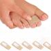 Carolhome 5 Pack Toe Wraps Splints Toe Cushioned Bandages Toes Protectors Toe Corrector Straighteners for Overlapping Toes Crooked Toes Toe Spacer Bunion Corrector for Men and Women
