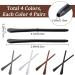 GorgeCraft 16 Pair Silicone Ear Handle Socks - Iron Slide-Resistant Cushion Tubes for Thin Metal Glasses - Comfortable Replacement Bracket - 4 Color Options - Buy Online on GoSupps.com