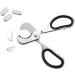 Scissors-Shaped Pill Cutter | Sharp Blade Pill Splitter for Vitamins & Tablets | Accurate Division for Small & Large Pills - Buy Online on GoSupps.com