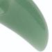 Curved Cosmetic Spatula - Mini Jade Stone Eye Cream Applicator & Gua Sha Massage Stick for Puffiness Relief (Green - Buy Online on GoSupps.com