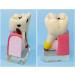 Dytah Dental Implant Model - Tooth Pathology & Crown Bridge Demonstration | Parodontal Sortal Teeth & Gums Educative Model for Dental Care - Buy Online on GoSupps.com