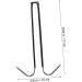 Hohopeti Door Hook Coat Hangers Door Towel Racks Wallet Over The Door Towel Mount Clothes Hook - Buy Online on GoSupps.com