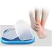 X-Large Silicone Heel Cushion Pads | Shock Absorption & Pain Relief for Heel Spurs | Soft Comfort for Women - Buy Online on GoSupps.com