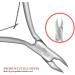 Stainless Steel Professional Cuticle Nippers: Cuticle Cutters and Remover for Manicure and Pedicure - Nail Care Tool - Buy Online on GoSupps.com