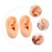 Healeved 4 Pcs Silicone Ear Model Ornament Earrings - Teaching Supplies Anatomy Model - Fake Ear Piercing & Massage Tool - Buy Online on GoSupps.com