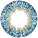Buy Matlens Geolica Colored Contact Lenses - Blue Aqua (Strength: -5.75 dpt) with Free Lens Case & 50ml Care Product - Perfect Fit 14.20mm Diameter - Buy Online on GoSupps.com
