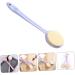 FOMIYES Handle Bath Brush Loofah Cleaning Scrubber - 38x9.5cm - Buy Online on GoSupps.com