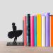 Buy Balvi Marilyn Black Metal Bookend - Unique Original Design for Stylish Book Storage | Shop Internationally - Buy Online on GoSupps.com