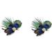 Girls Fashion Peacock Feather Hair Clip Feather Hair Pins Wedding Feather Fascinator Costume Hair Pins Wedding Feather Fascinator Accessories Wedding Feather Fascinator for Women & Girls - Buy Online on GoSupps.com